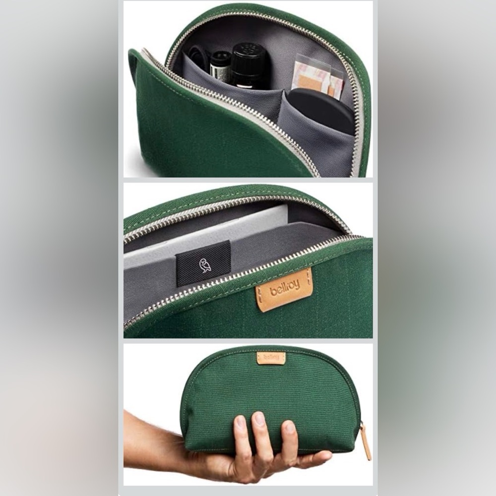 Bellroy Forest-Recycled Green Unisex Toiletry travel Bag
